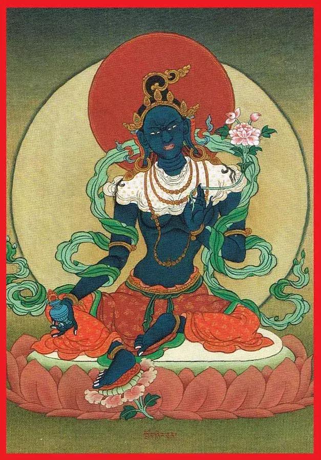 度母乃是引度三界众生,及声闻,圆觉之罗汉,得究竟佛陀解脱果位之菩萨