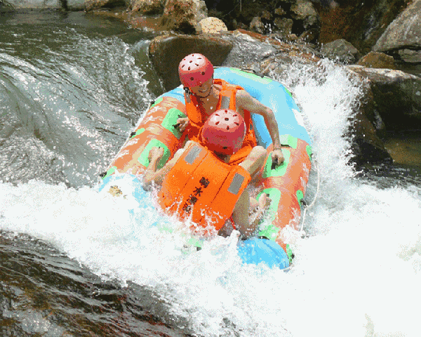 当天可用随时退99元抢东阳画水漂流原价138元门票义乌开车30分钟就到