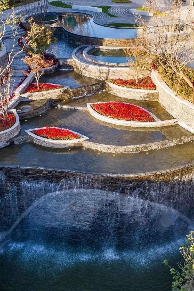 无水不成景 · 叠水 理水 阔瀑 飞瀑