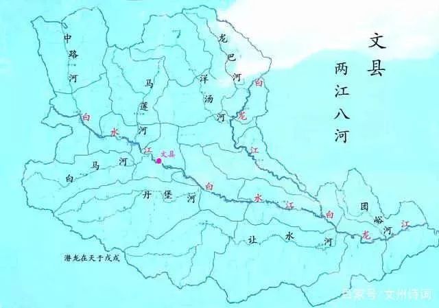 甘肃河流水系分布图图片