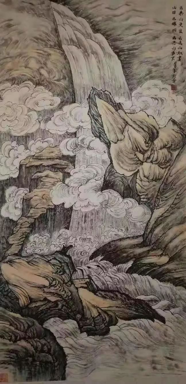 原创艺术中国高燕中国山水画展