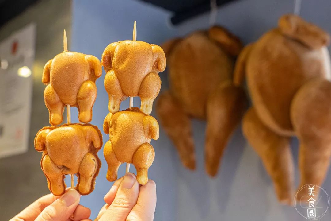 天河南惊现『烤肥鸡』鸡蛋仔,还会爆波波!