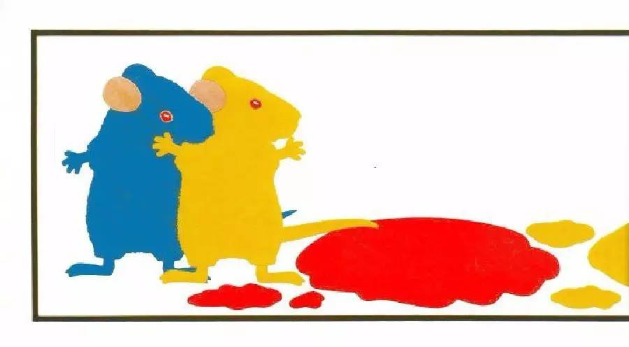 they dripped puddles of paint onto the paper.