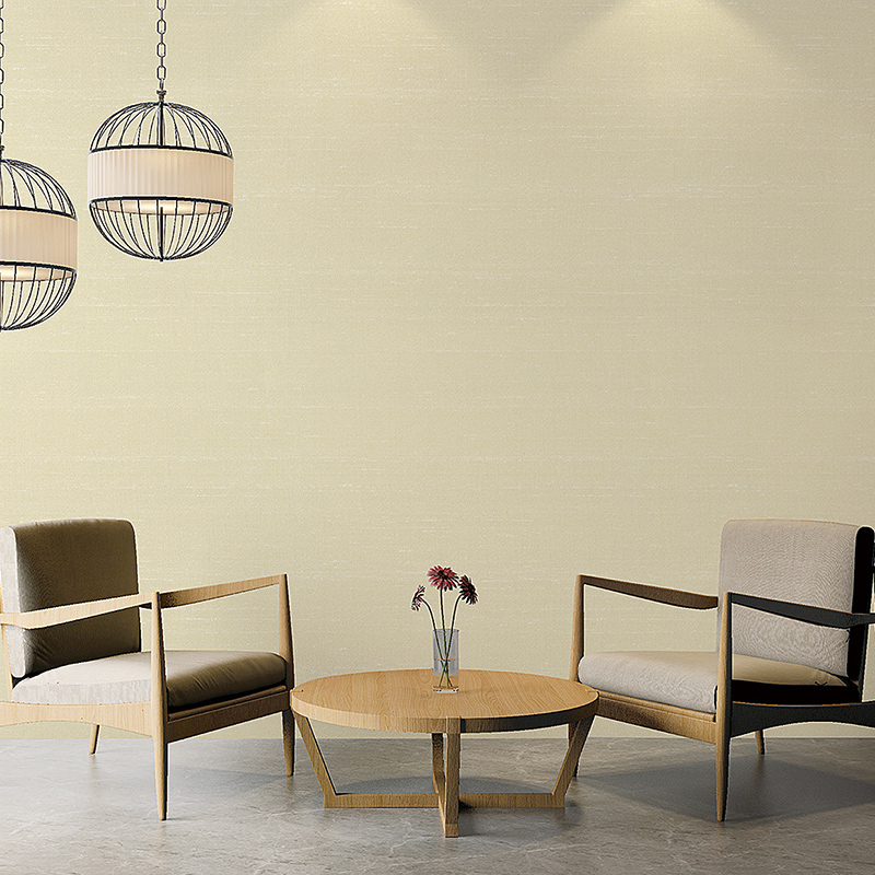 简单美学设计,墙布效果图_素色