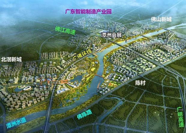 三龙湾升级,确定两个核心,333平方公里大发展_佛山