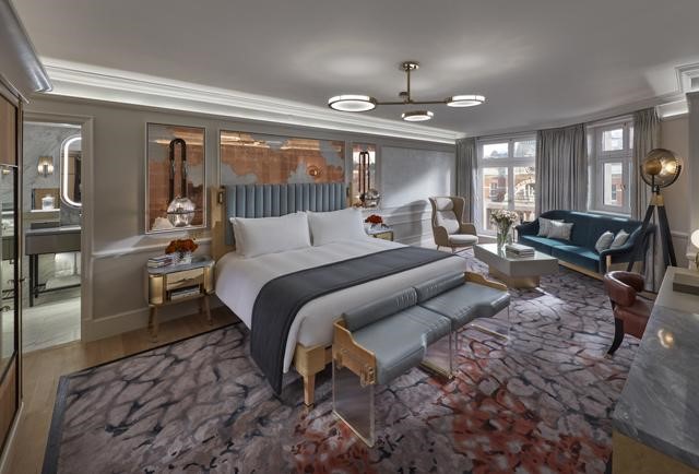 伦敦文华东方酒店套房