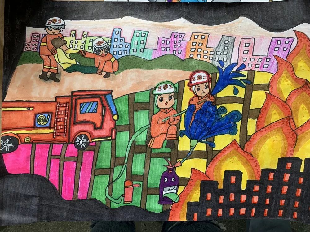 作品笔杆下我的消防梦