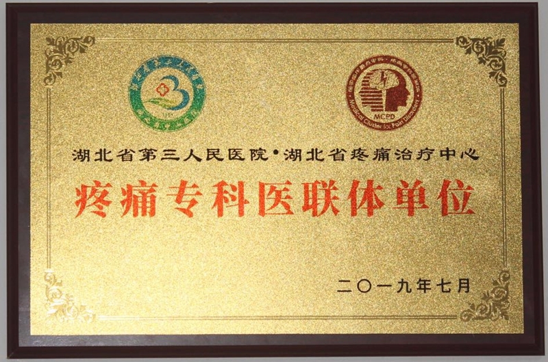 广水阳光康复医院成为湖北省疼痛专科医联体单位