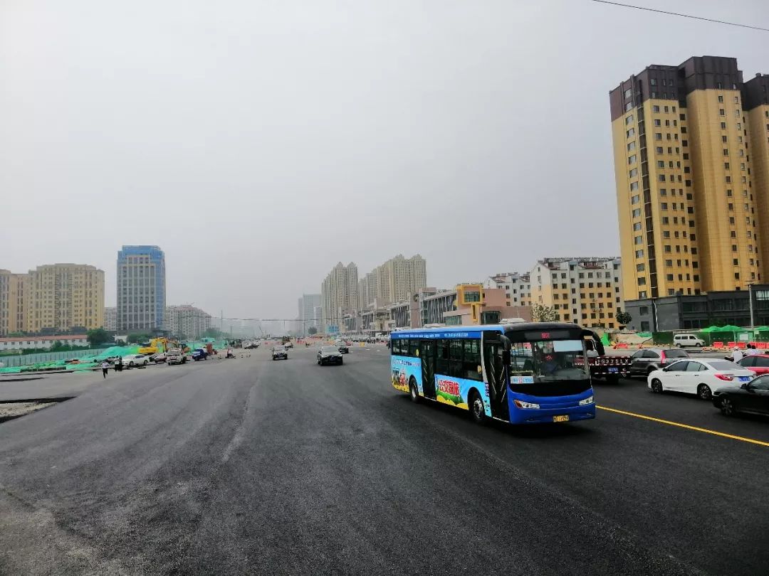 潍坊潍县中路胜利街(东西方向),玉清街潍县中路通车!