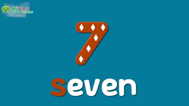 seven (七)a rainbow has seven different colors .