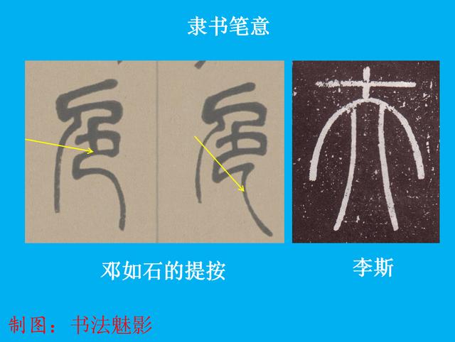 篆书蚕头燕尾图片