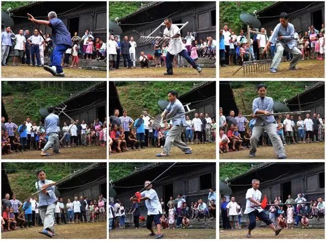 苗族武术,苗拳苗棍 老梅 摄花垣苗族赶秋活动 郭灿辉 摄苗族巴代微信