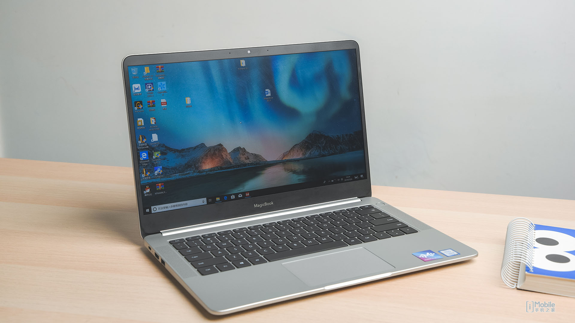 轻薄时尚窄边框 荣耀magicbook 2019图赏