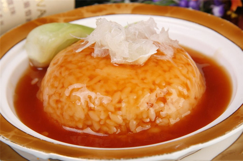 3,红花鱼翅捞饭