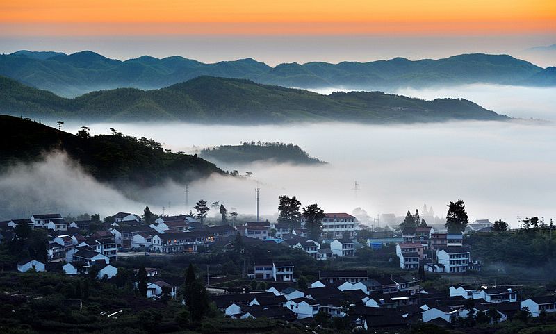 和我在四明山的山道走一走~_嵊州