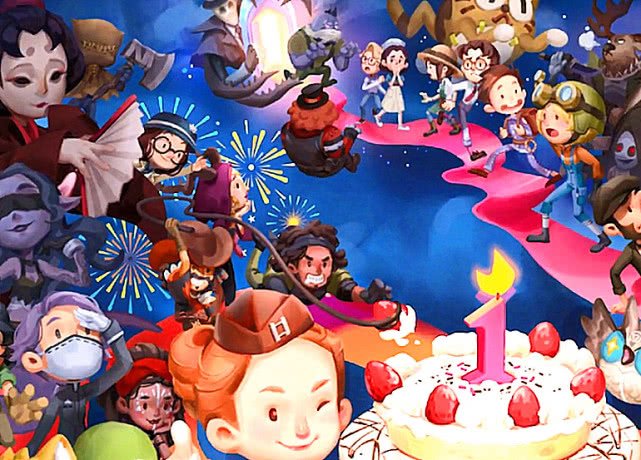 第五人格外服一周年海报曝光人物坐的位置让玩家热议