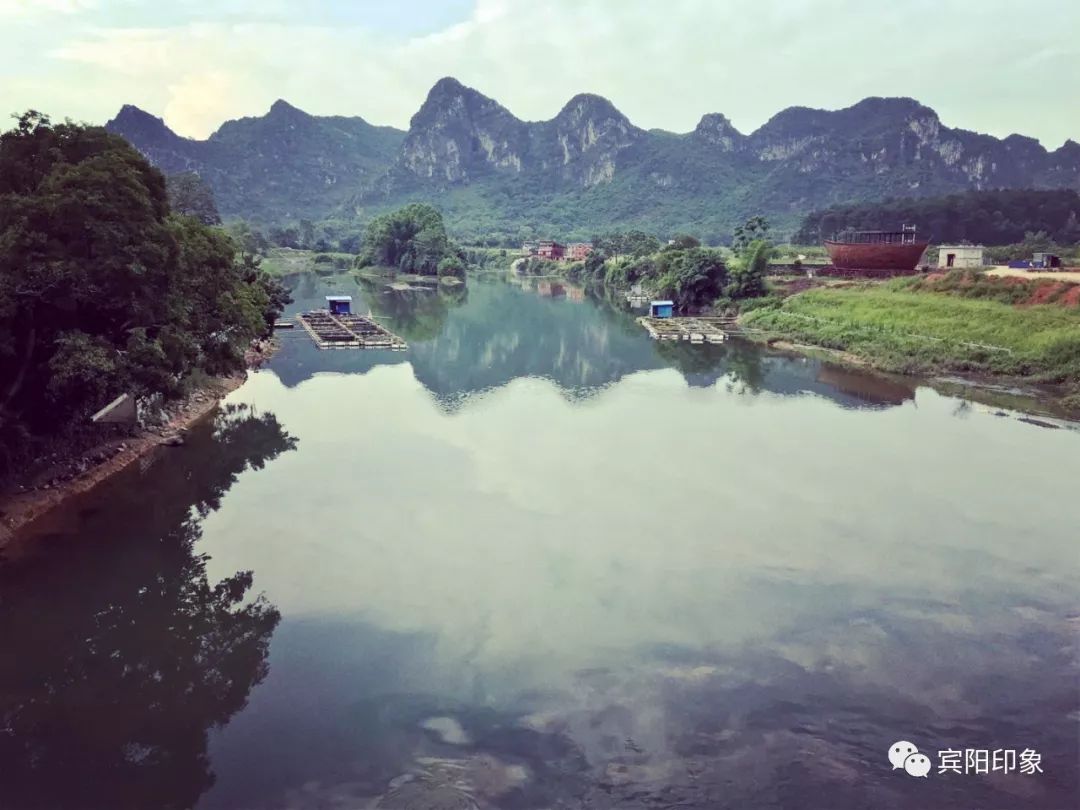 宾阳邹圩清水河的夏天