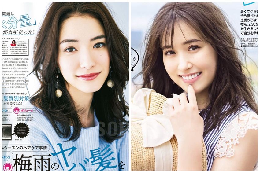 长发的小伙伴参考刚刚"脸型缺陷1"里的卷发教程,在下巴部分那里加重一