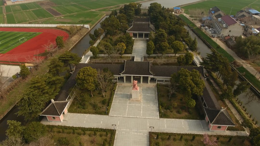 位于泰兴市根思乡的杨根思烈士陵园