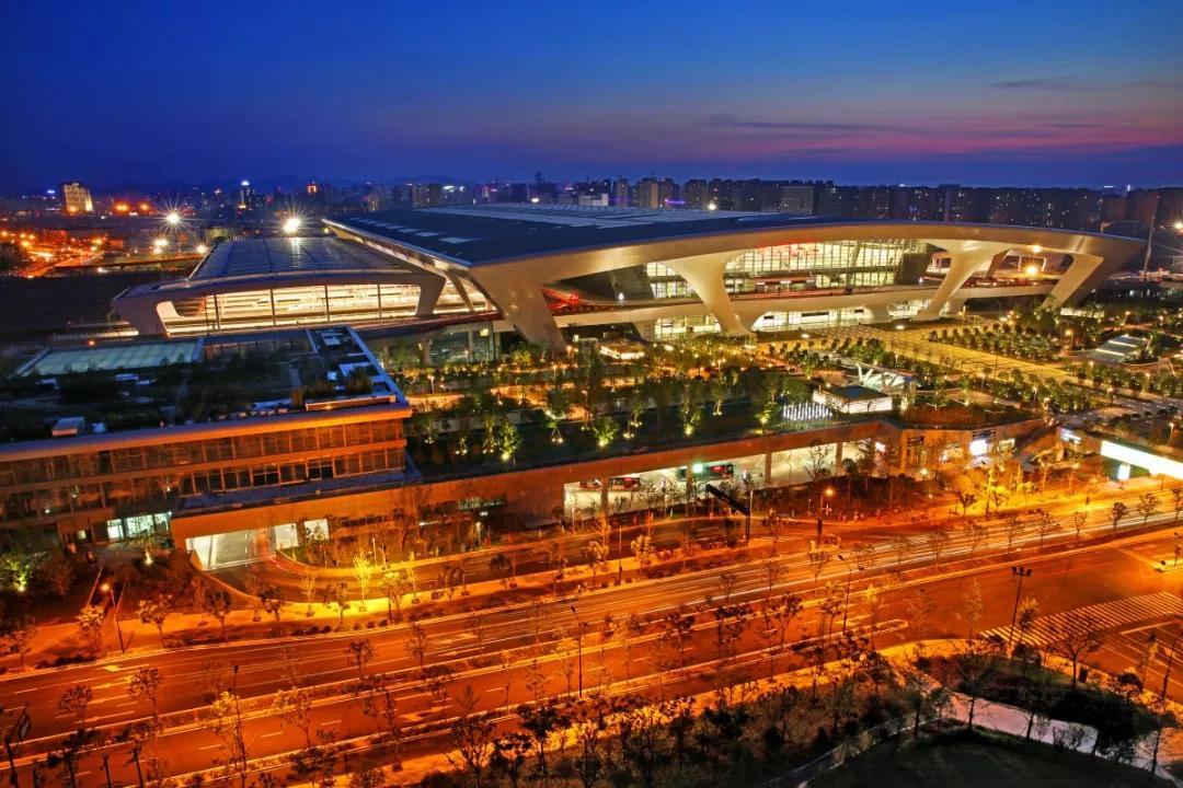 杭州火车东站 全景图图片