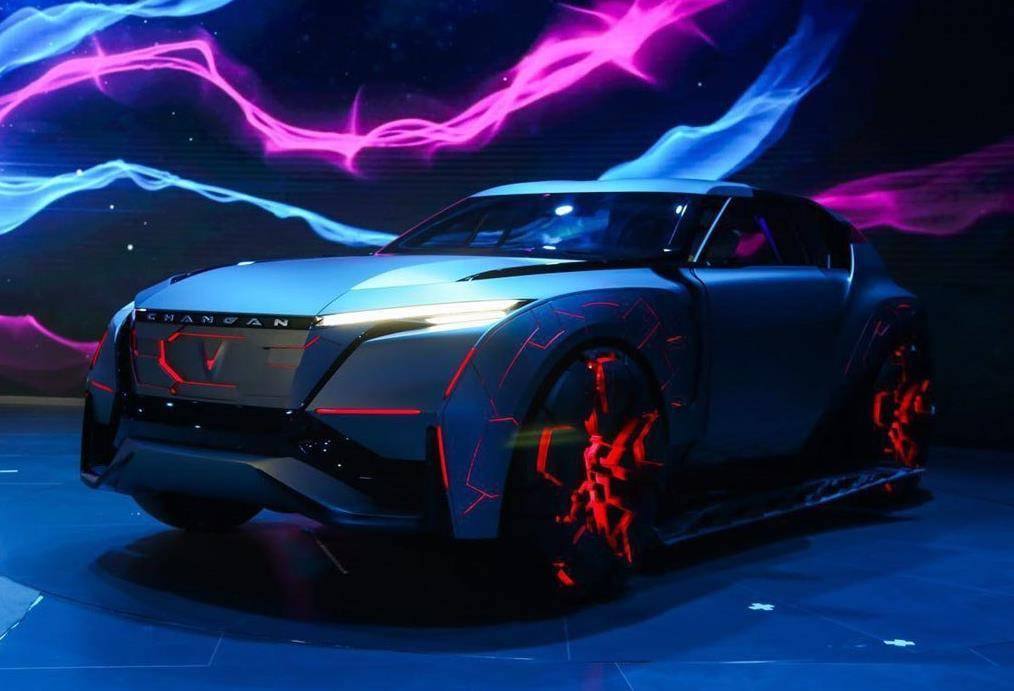 御岳概念车的"终极进化"版本,实拍长安cs75plus