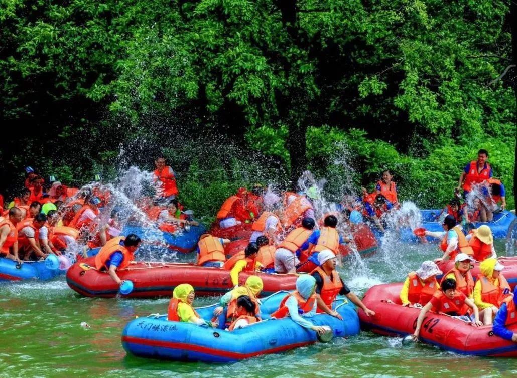 【酷夏漂流/8月3*4】跌宕起伏天门峡,云雾缭绕云盘谷