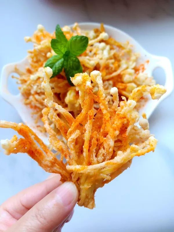 每日一菜 | 油炸金针菇