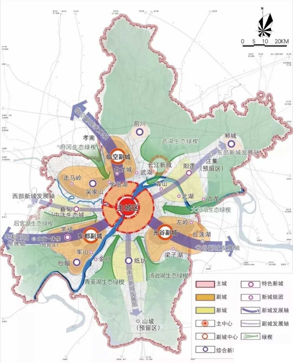 黄陂前川主要交通路线一览,7条高等级公路连接武汉三环线_新城
