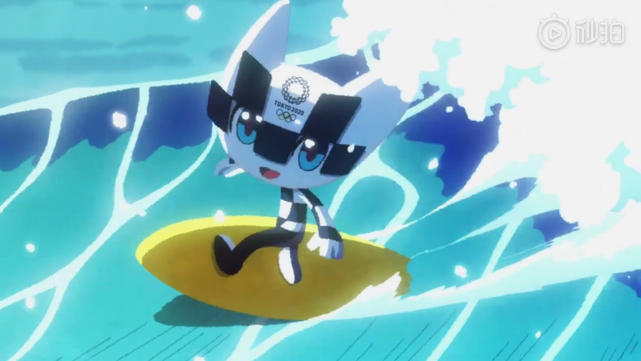 2020年东京奥运会吉祥物的动画宣传片