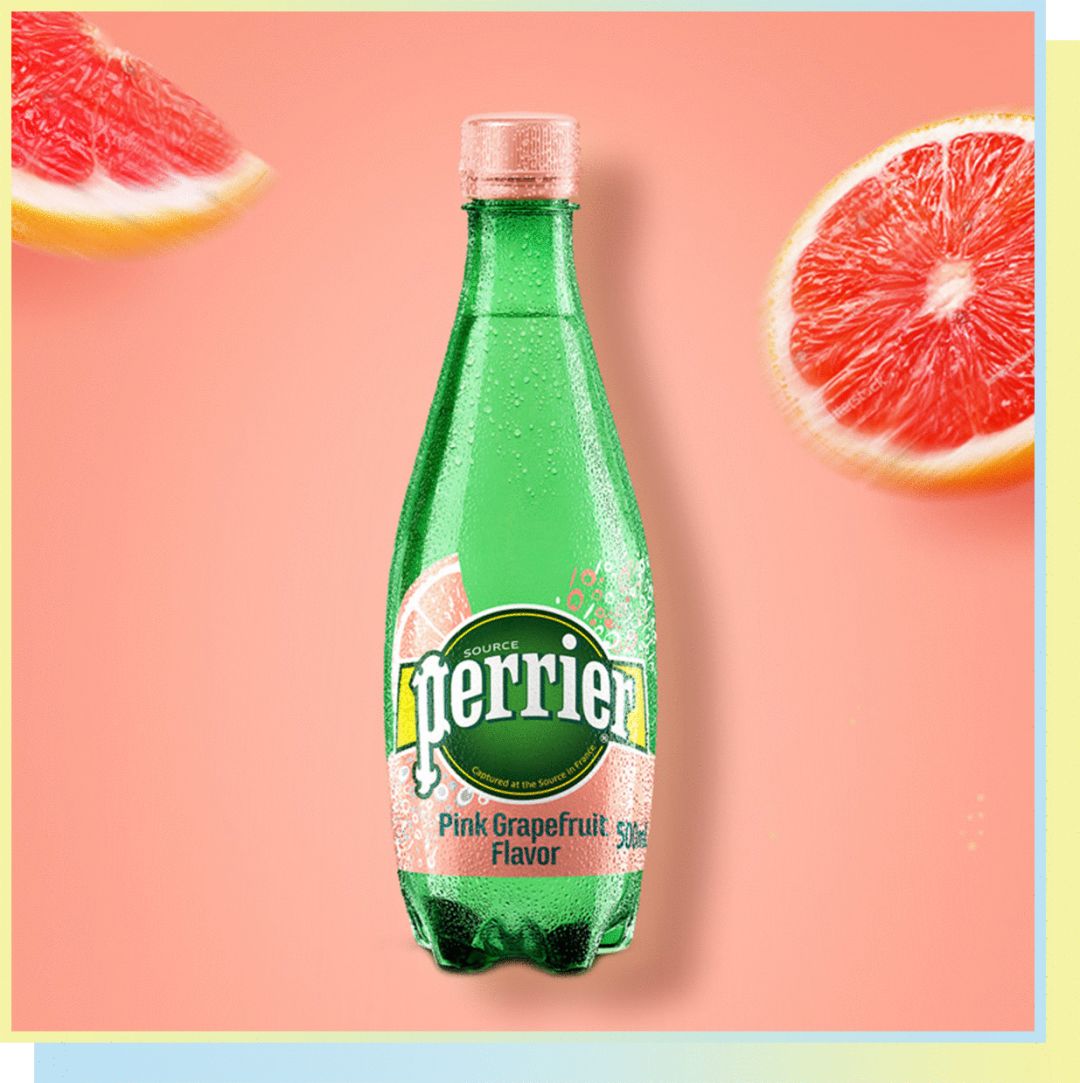 拥有舒爽的口感 但一点也不会长胖 除了原味,perrier家的气泡水还有