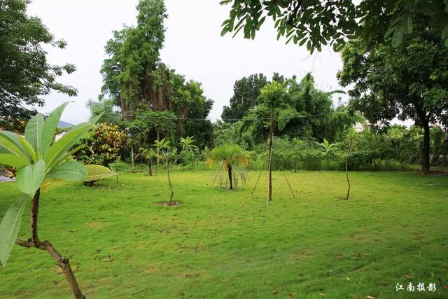 美丽乡村潮州意溪镇石牌村里的体育公园