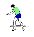 铅球弹跳动画运动规律图片