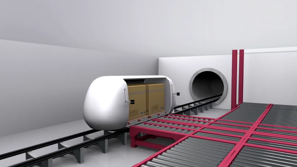 胶囊隧道京东物流未来要这么玩