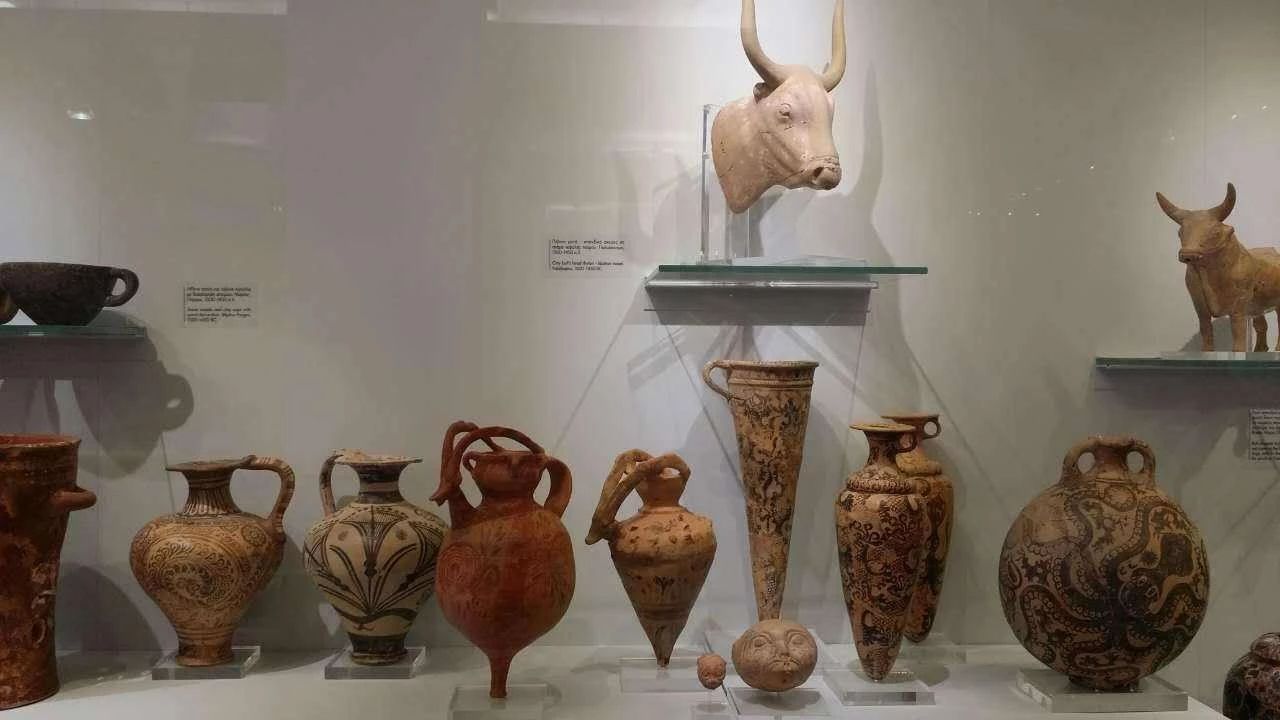 图:爱琴文明时期陶器图:克里特岛日落图:克里特岛有着世界上最好的