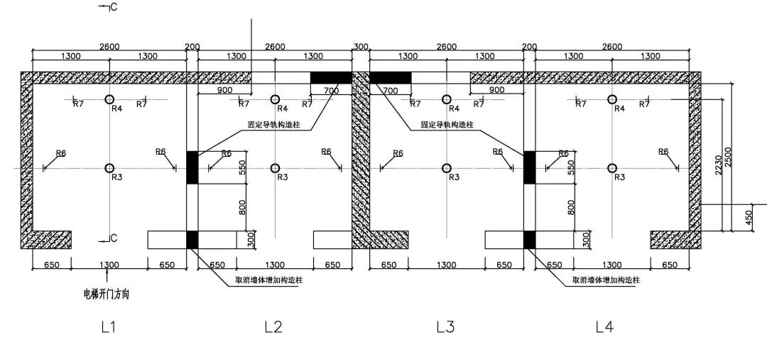 电梯轨道梁优化施工