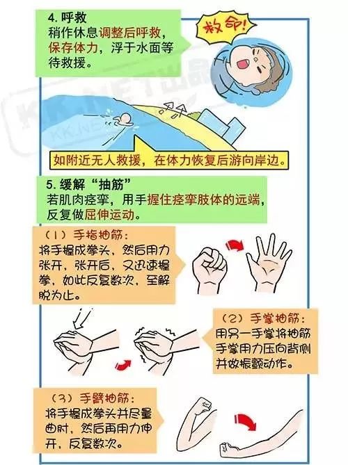 防溺水这些自救方法一定要知道
