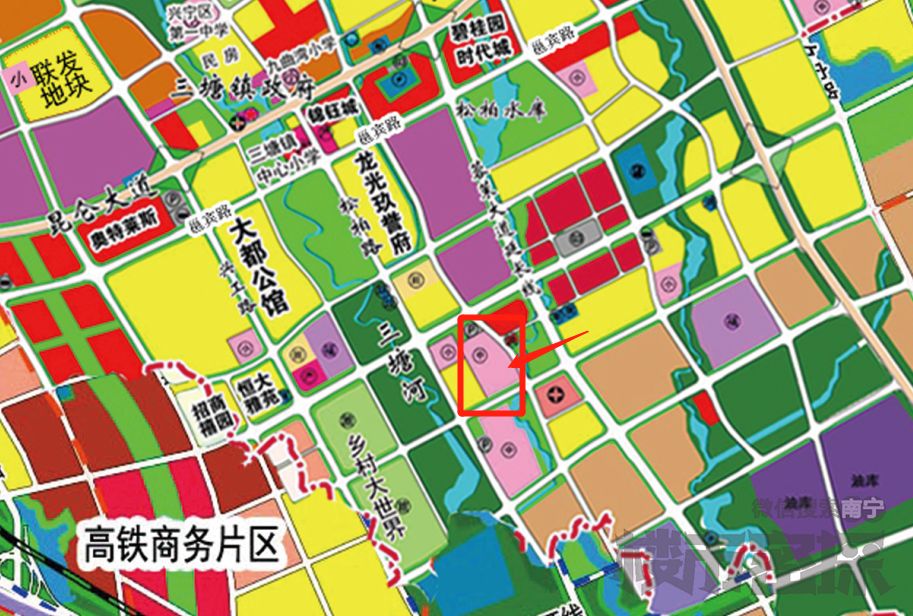 学校| 兴宁东有新学校!松柏路将建十四中高中三塘校区_南宁