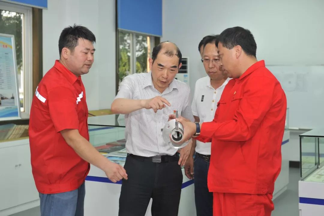 7月22日至23日,管道局党委委员,常务副总经理陈庆勋带领"不忘初心