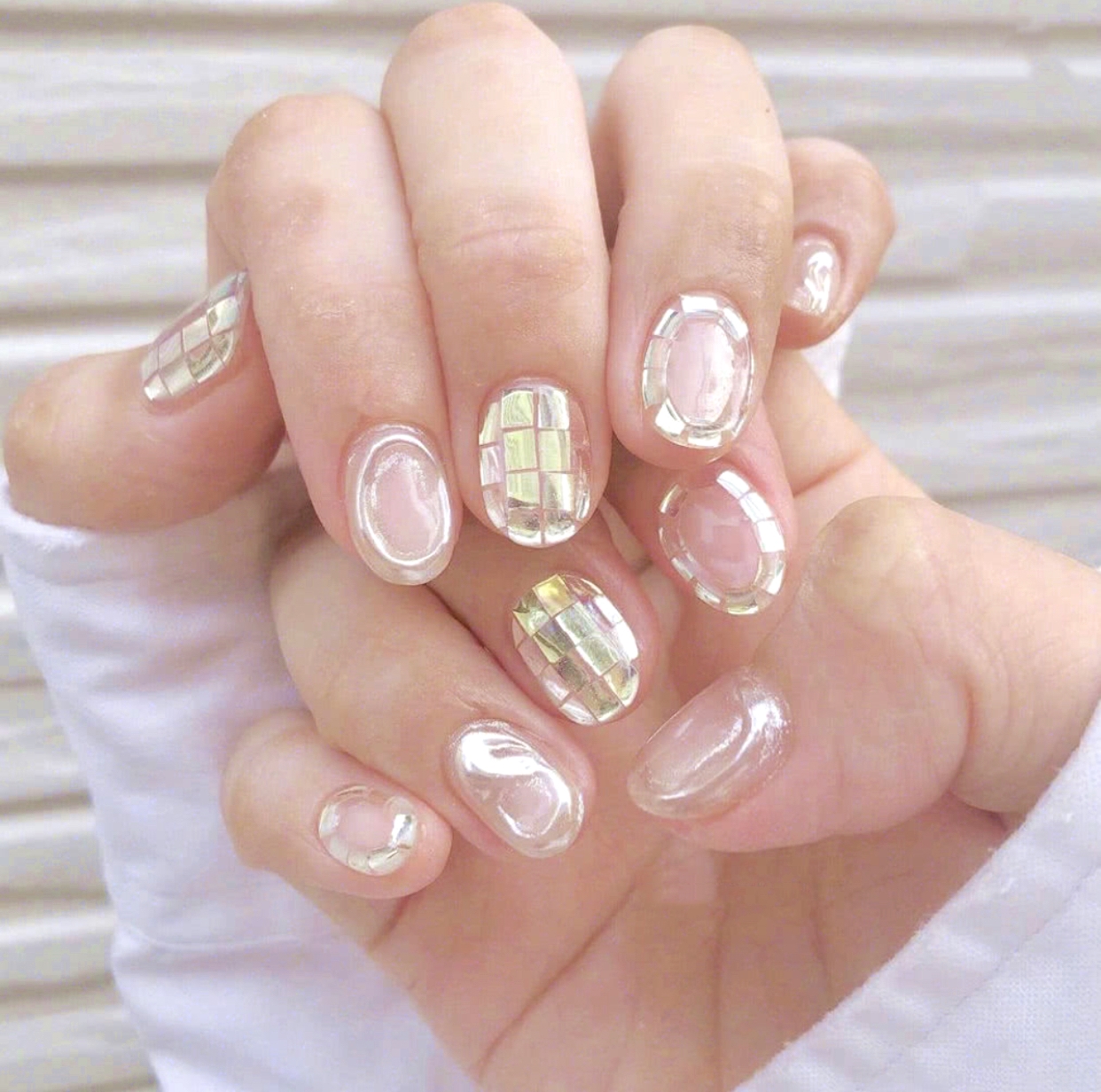 原创短甲女生的盛夏元气美甲合集短指甲也太惹人爱了吧