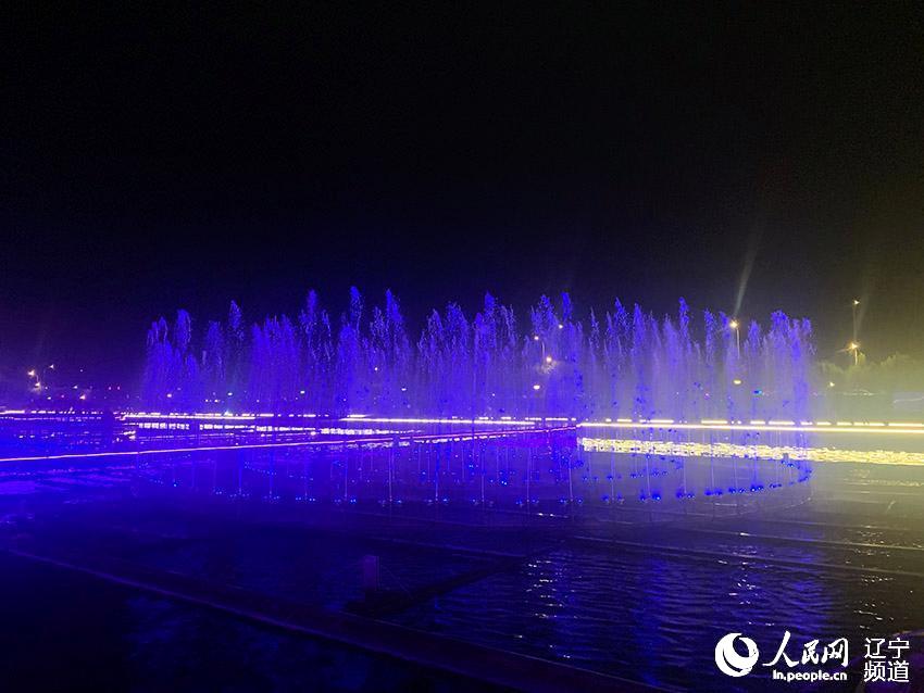 沈阳最大水上音乐喷泉将亮相浑南中央公园