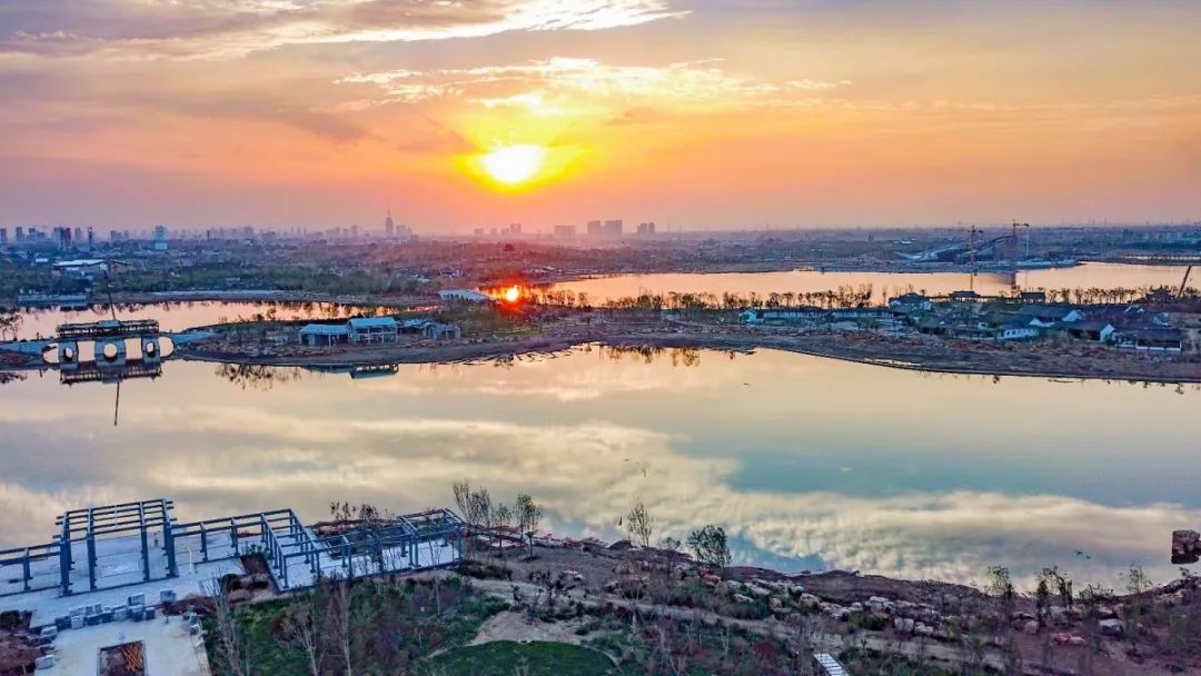 高清美图航拍带你看最新邢台园博园现场