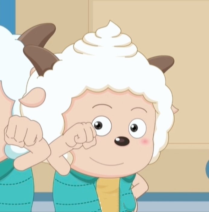 《喜羊羊与灰太狼》原来懒羊羊才是c位,因为懒,就这样被压番!_小时候