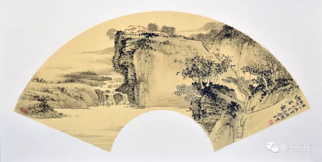 感悟出自然笔墨描山川工笔山水画名家王裕国