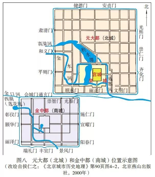 金上京城平面图图片