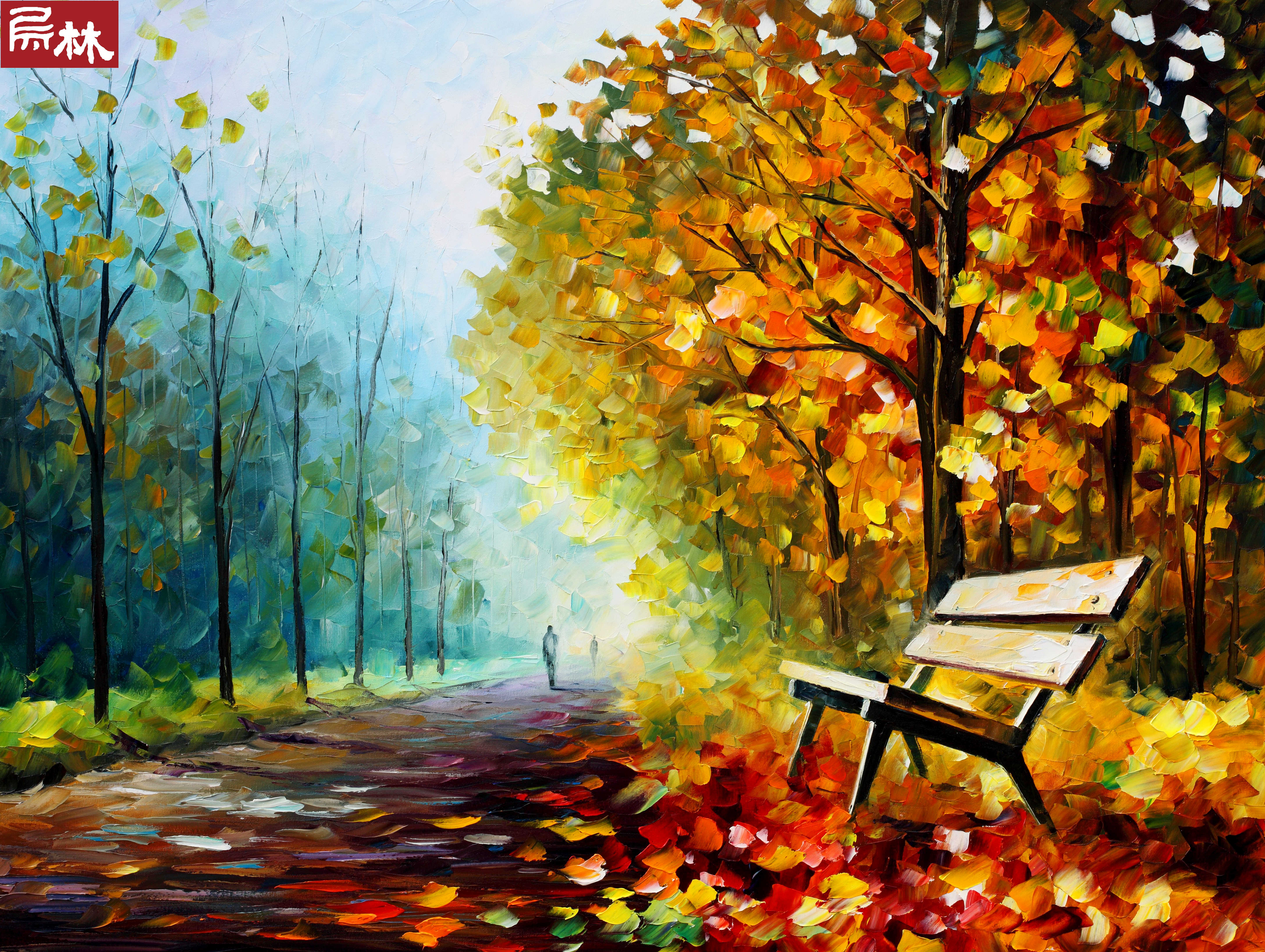 leonid afremov作品极尽绚烂的色彩