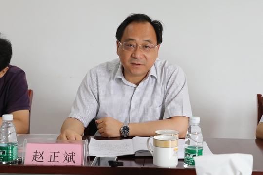 (姚福达)赵正斌对安基村美丽乡村建设工作推进表示