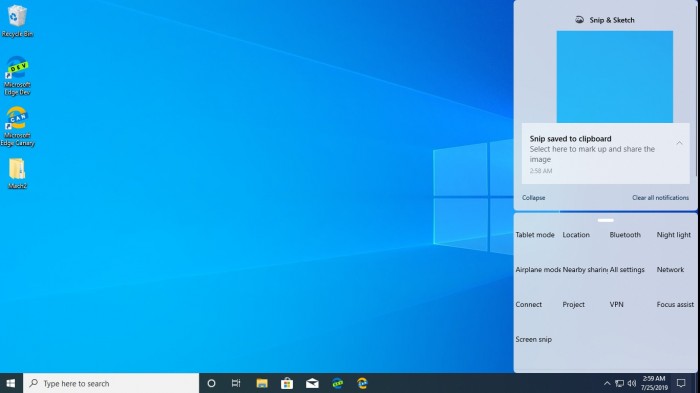 Win10 Build 18947内部版还透露了全新的控制中心