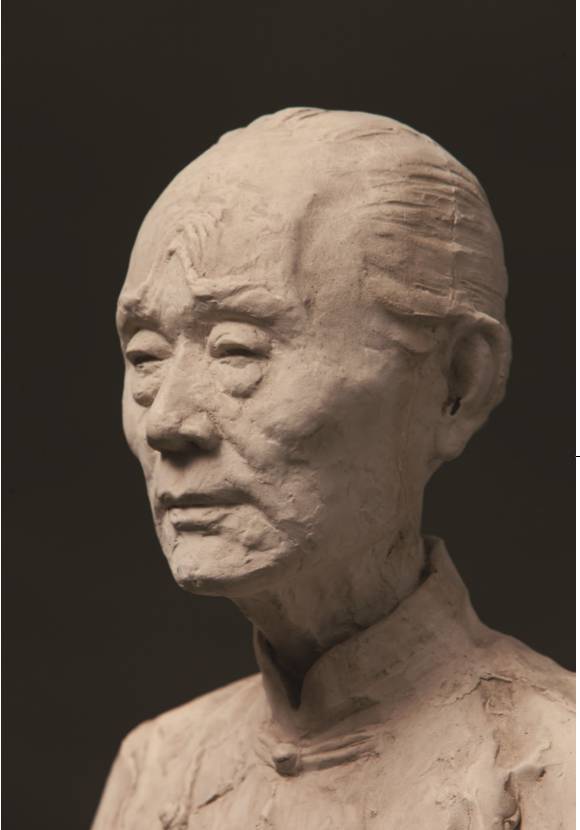 2012作品:人民好医生李月华 大理石 2012作品:语言学家拼音之父周有光