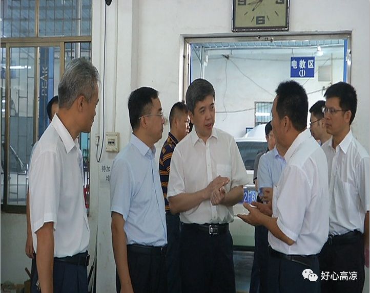 上林考察团一行在我市市领导黄晨光,甘前岭,王茂生,岑解明的陪同下