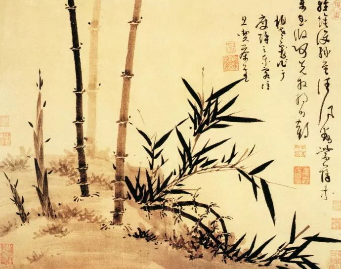 古人画竹,画古人古装_大山谷图库